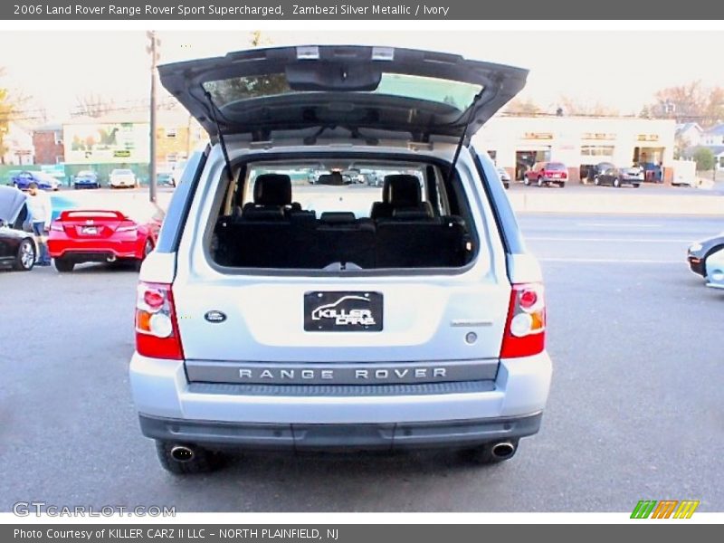 Zambezi Silver Metallic / Ivory 2006 Land Rover Range Rover Sport Supercharged