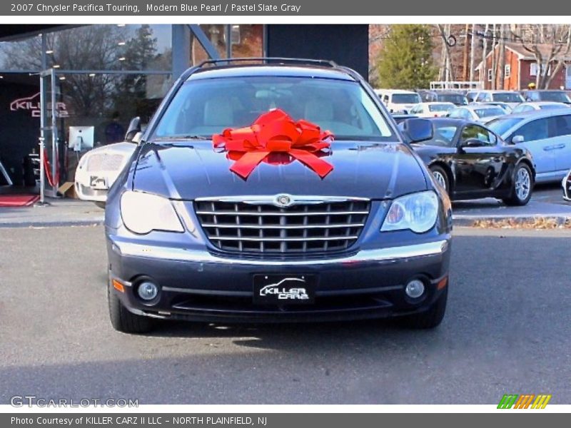 Modern Blue Pearl / Pastel Slate Gray 2007 Chrysler Pacifica Touring