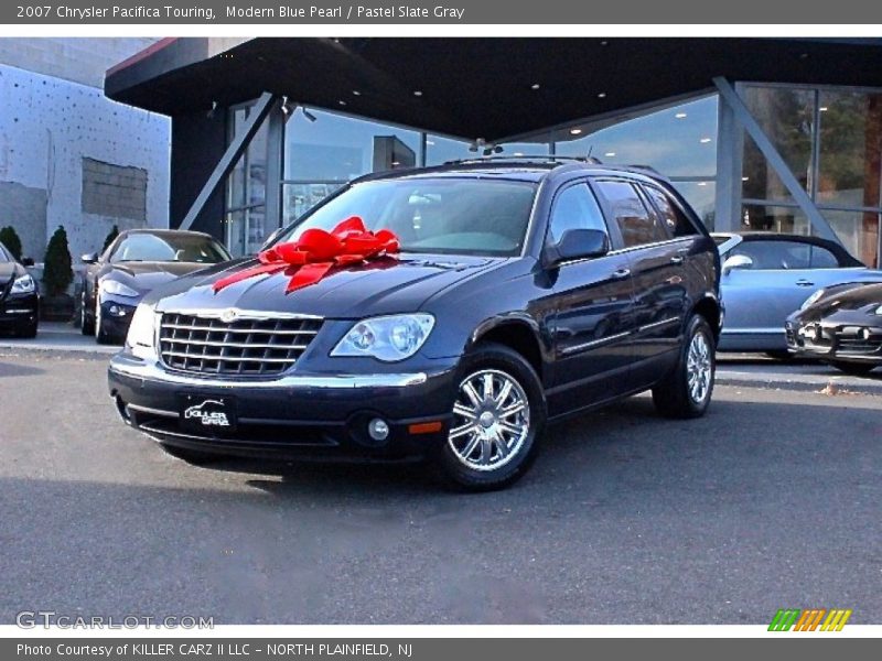 Modern Blue Pearl / Pastel Slate Gray 2007 Chrysler Pacifica Touring