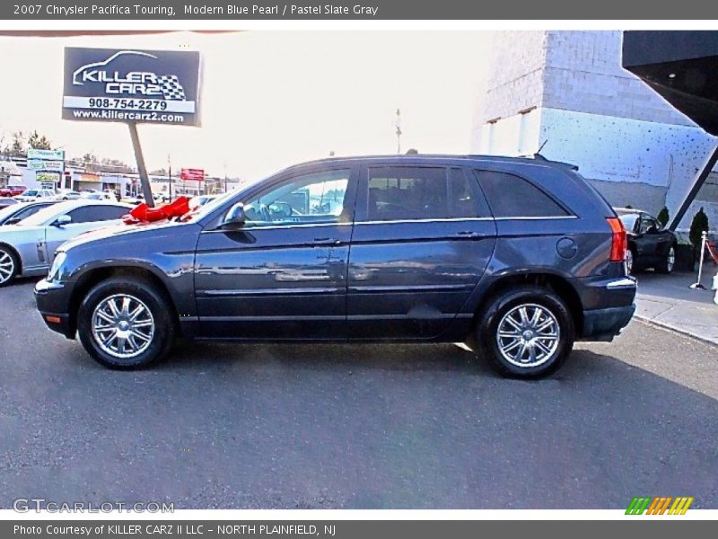 Modern Blue Pearl / Pastel Slate Gray 2007 Chrysler Pacifica Touring