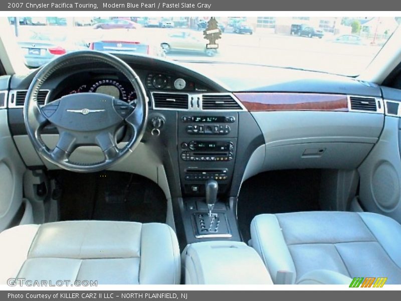 Modern Blue Pearl / Pastel Slate Gray 2007 Chrysler Pacifica Touring