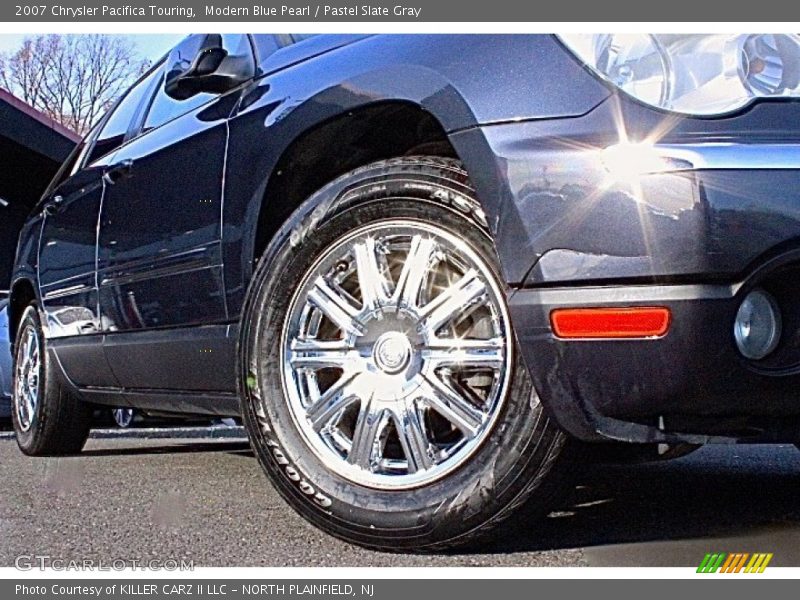 Modern Blue Pearl / Pastel Slate Gray 2007 Chrysler Pacifica Touring