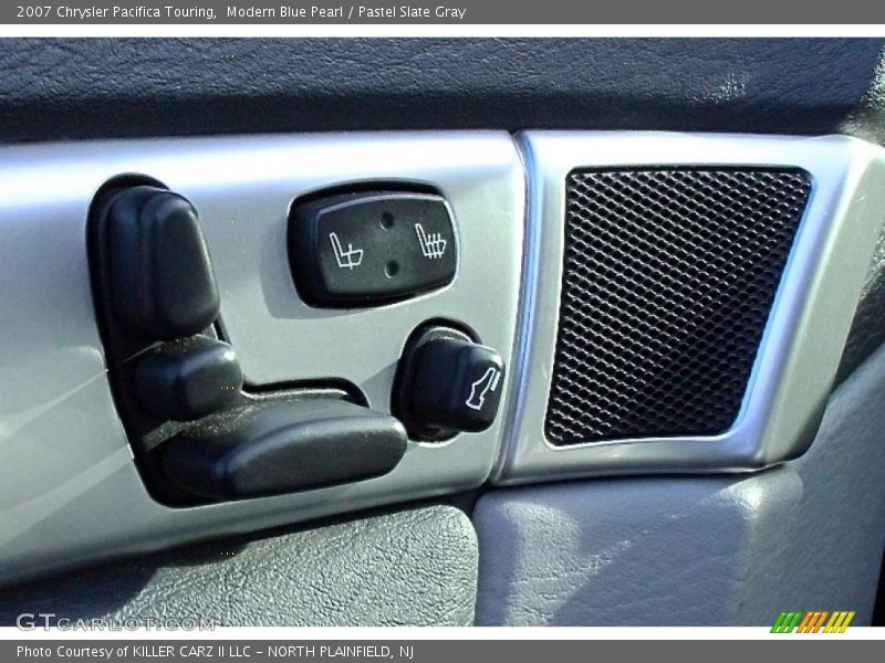 Modern Blue Pearl / Pastel Slate Gray 2007 Chrysler Pacifica Touring