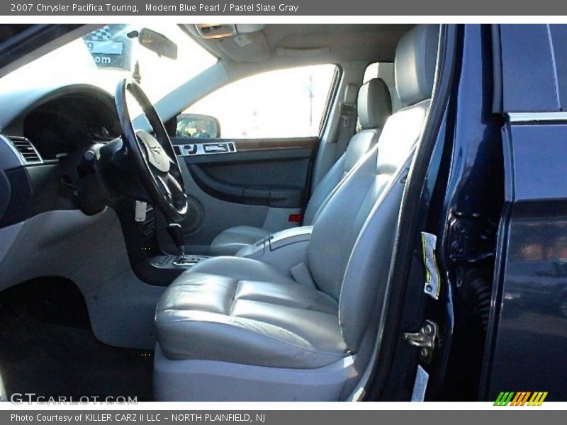 Modern Blue Pearl / Pastel Slate Gray 2007 Chrysler Pacifica Touring