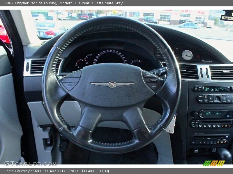 Modern Blue Pearl / Pastel Slate Gray 2007 Chrysler Pacifica Touring