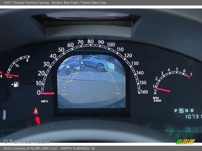 Modern Blue Pearl / Pastel Slate Gray 2007 Chrysler Pacifica Touring