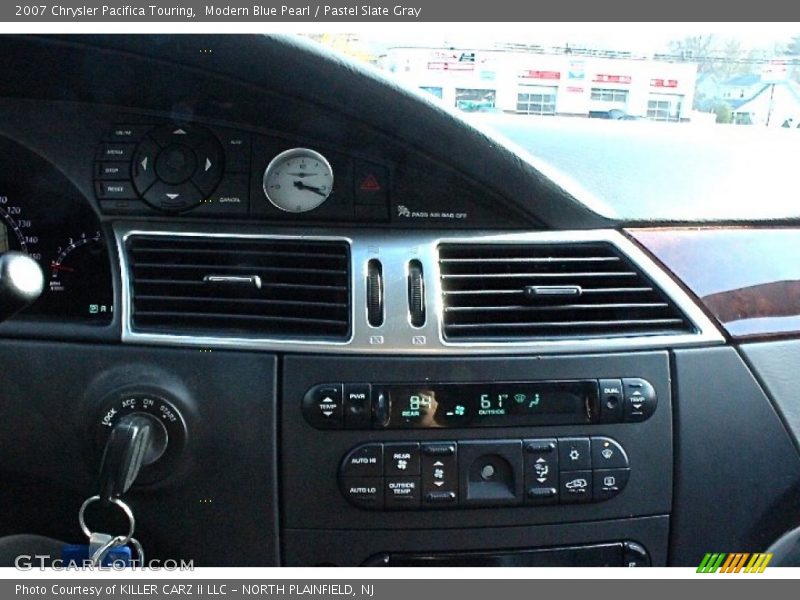 Modern Blue Pearl / Pastel Slate Gray 2007 Chrysler Pacifica Touring