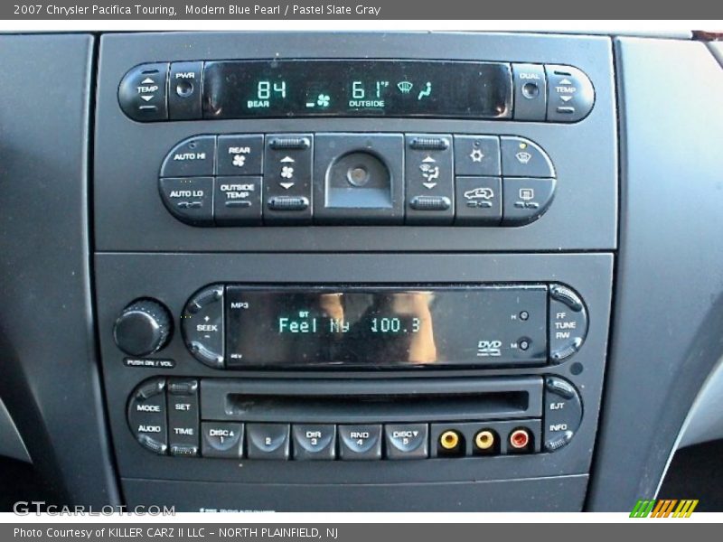 Modern Blue Pearl / Pastel Slate Gray 2007 Chrysler Pacifica Touring