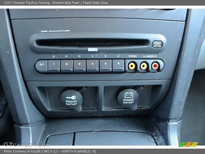 Modern Blue Pearl / Pastel Slate Gray 2007 Chrysler Pacifica Touring