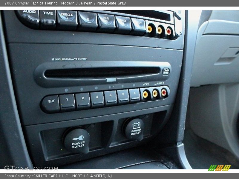 Modern Blue Pearl / Pastel Slate Gray 2007 Chrysler Pacifica Touring