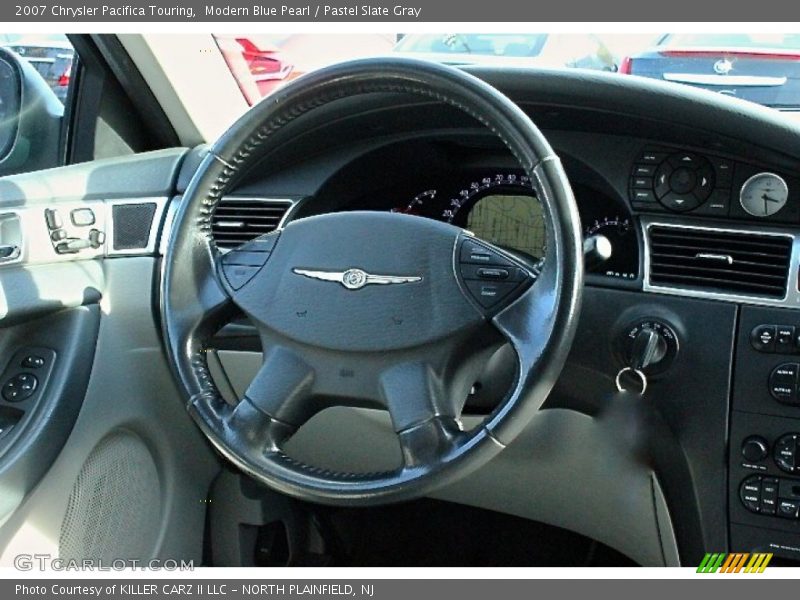 Modern Blue Pearl / Pastel Slate Gray 2007 Chrysler Pacifica Touring