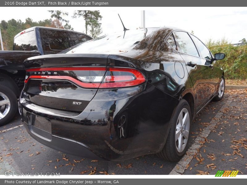 Pitch Black / Black/Light Tungsten 2016 Dodge Dart SXT