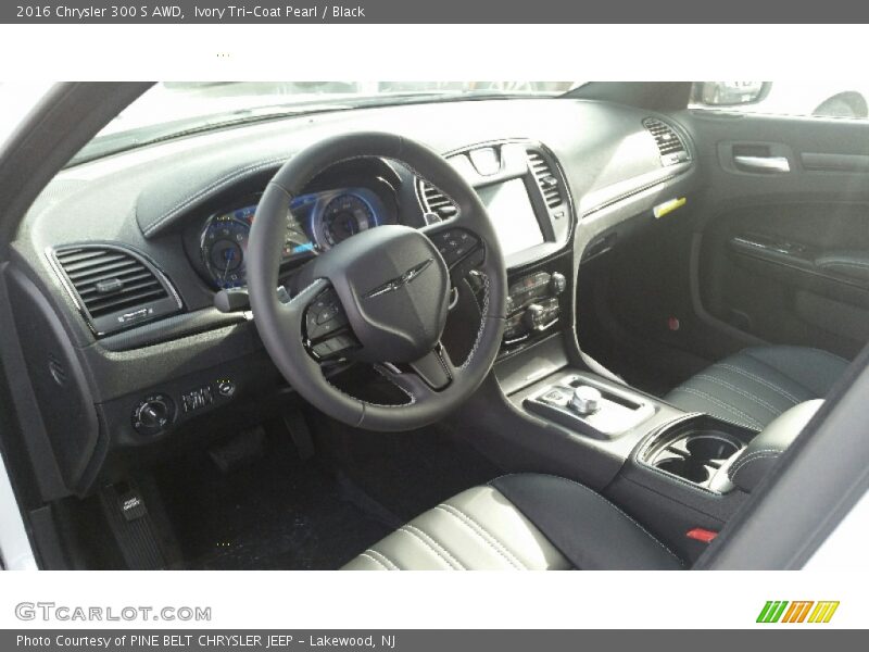 Black Interior - 2016 300 S AWD 