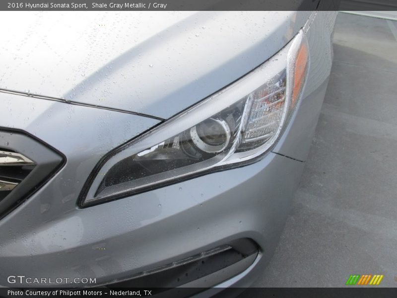 Shale Gray Metallic / Gray 2016 Hyundai Sonata Sport