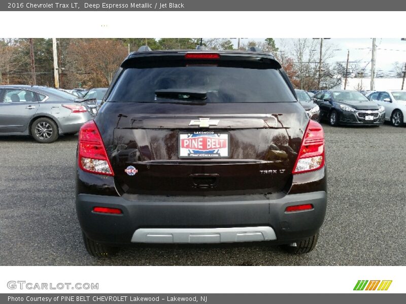 Deep Espresso Metallic / Jet Black 2016 Chevrolet Trax LT