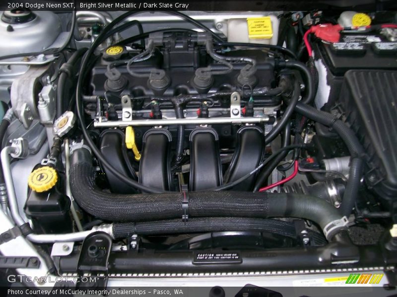 Bright Silver Metallic / Dark Slate Gray 2004 Dodge Neon SXT
