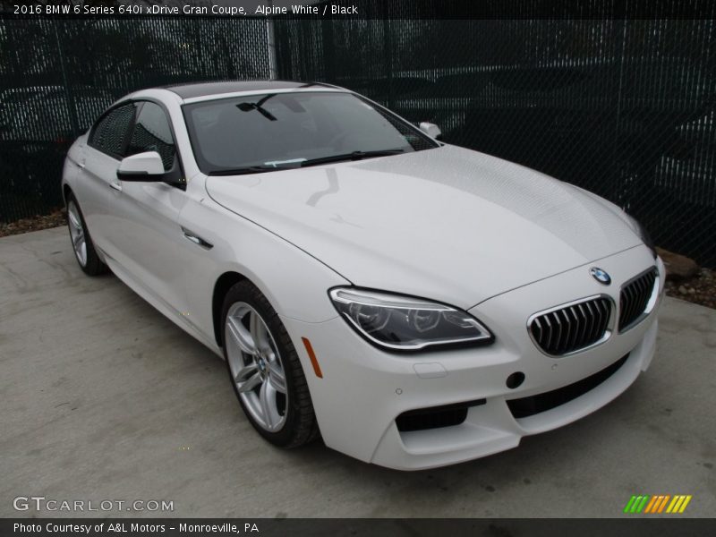 Front 3/4 View of 2016 6 Series 640i xDrive Gran Coupe