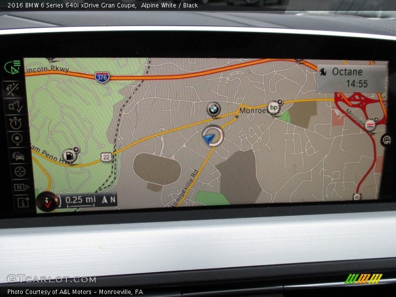 Navigation of 2016 6 Series 640i xDrive Gran Coupe