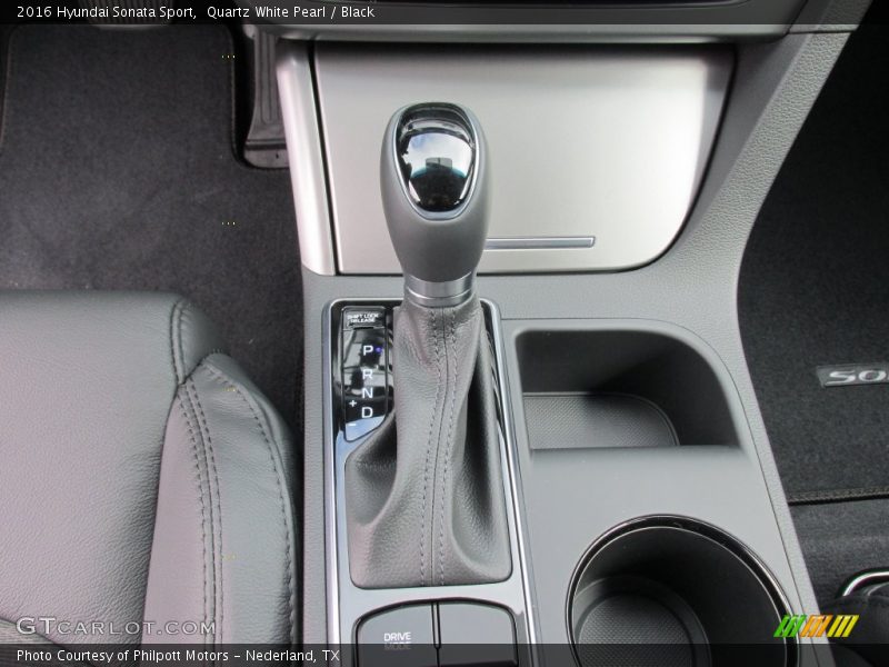 Quartz White Pearl / Black 2016 Hyundai Sonata Sport