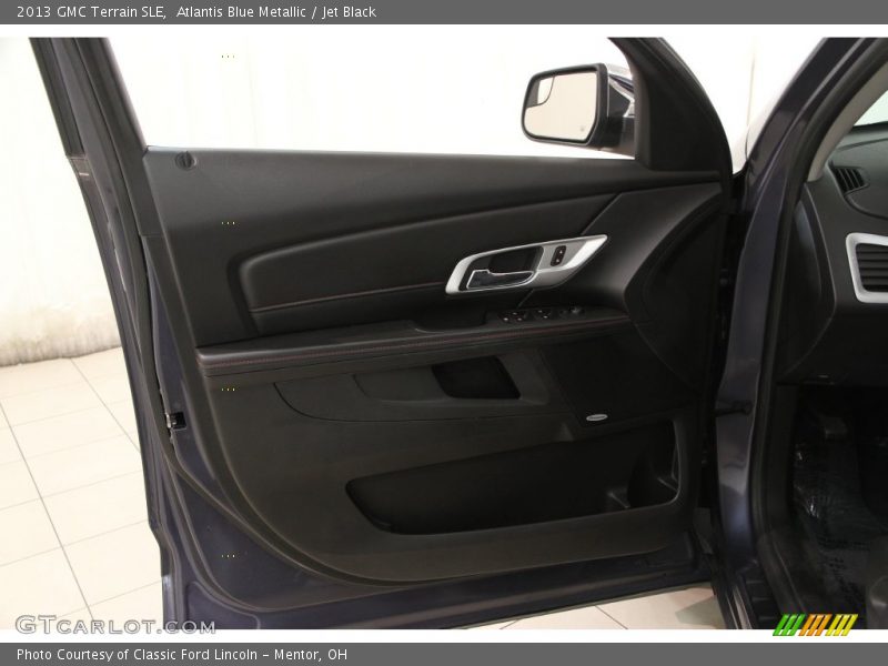 Atlantis Blue Metallic / Jet Black 2013 GMC Terrain SLE