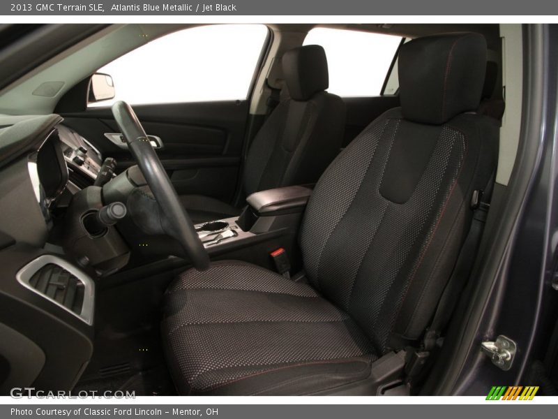 Atlantis Blue Metallic / Jet Black 2013 GMC Terrain SLE