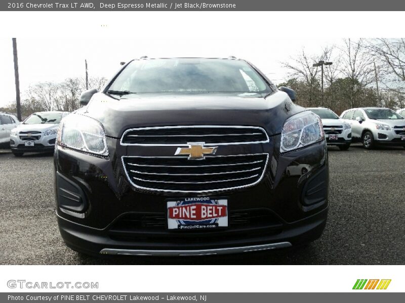Deep Espresso Metallic / Jet Black/Brownstone 2016 Chevrolet Trax LT AWD