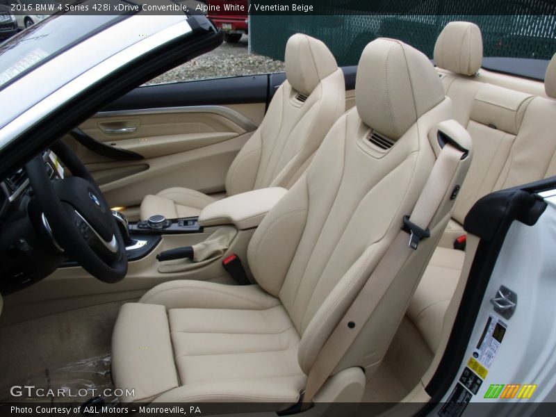 Front Seat of 2016 4 Series 428i xDrive Convertible