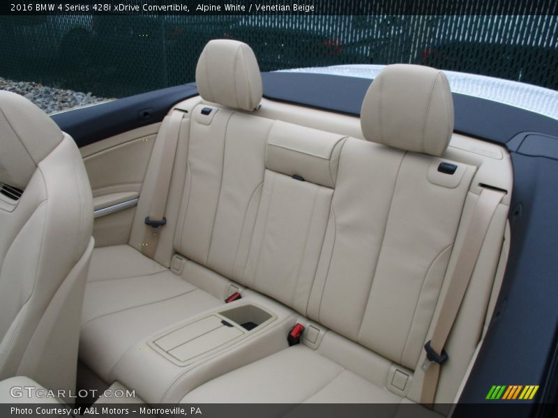 Rear Seat of 2016 4 Series 428i xDrive Convertible