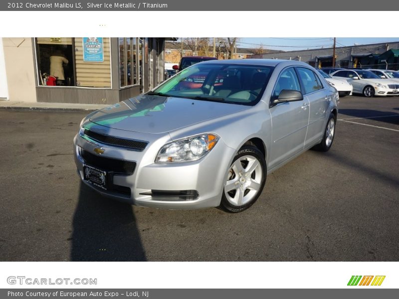 Silver Ice Metallic / Titanium 2012 Chevrolet Malibu LS