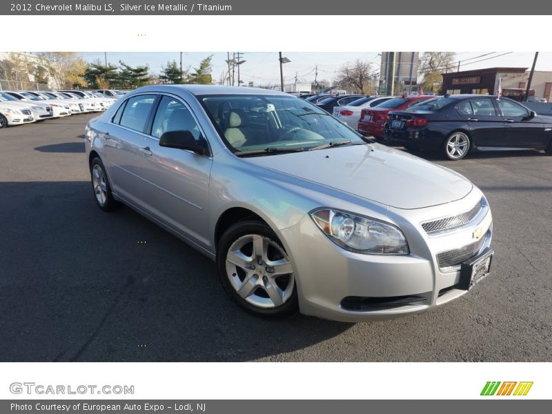 Silver Ice Metallic / Titanium 2012 Chevrolet Malibu LS