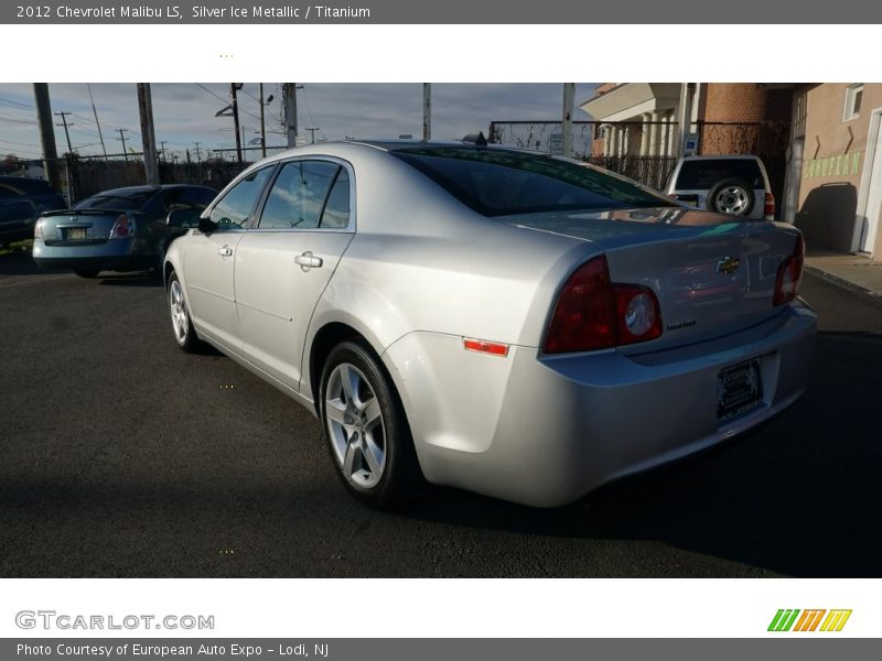 Silver Ice Metallic / Titanium 2012 Chevrolet Malibu LS