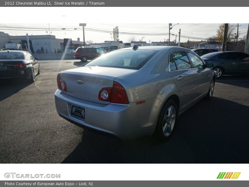 Silver Ice Metallic / Titanium 2012 Chevrolet Malibu LS