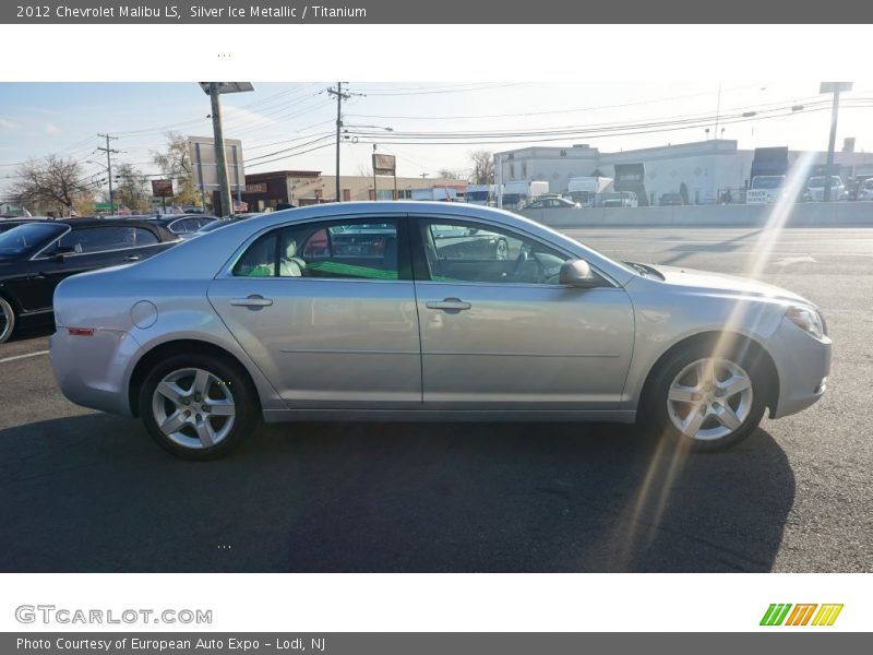 Silver Ice Metallic / Titanium 2012 Chevrolet Malibu LS
