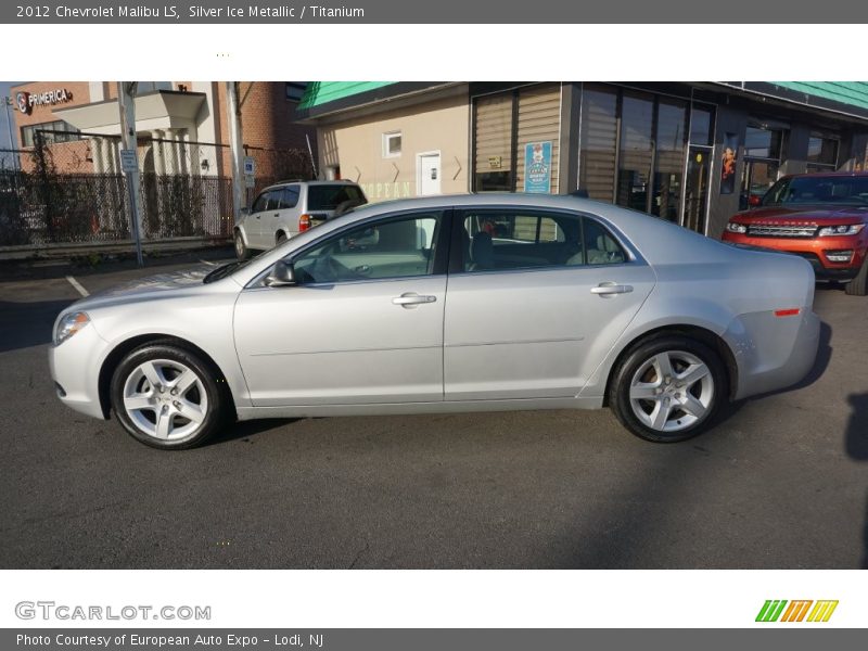 Silver Ice Metallic / Titanium 2012 Chevrolet Malibu LS