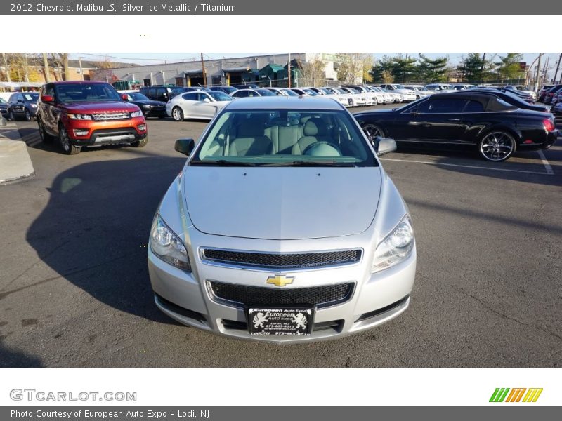 Silver Ice Metallic / Titanium 2012 Chevrolet Malibu LS