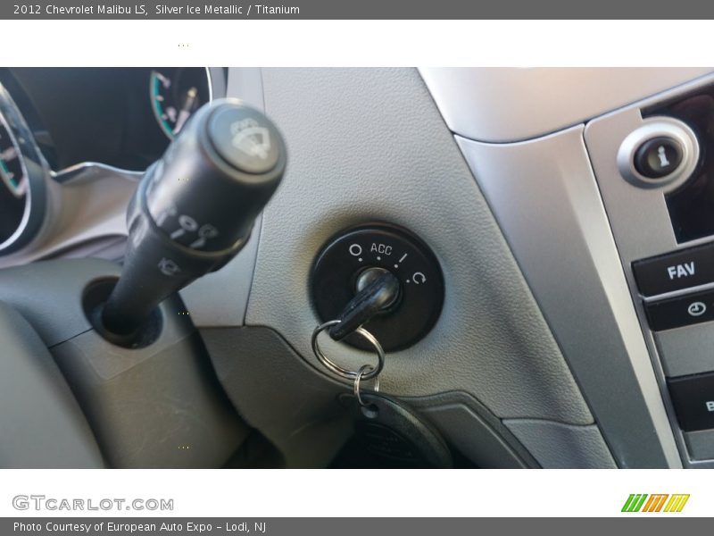 Silver Ice Metallic / Titanium 2012 Chevrolet Malibu LS