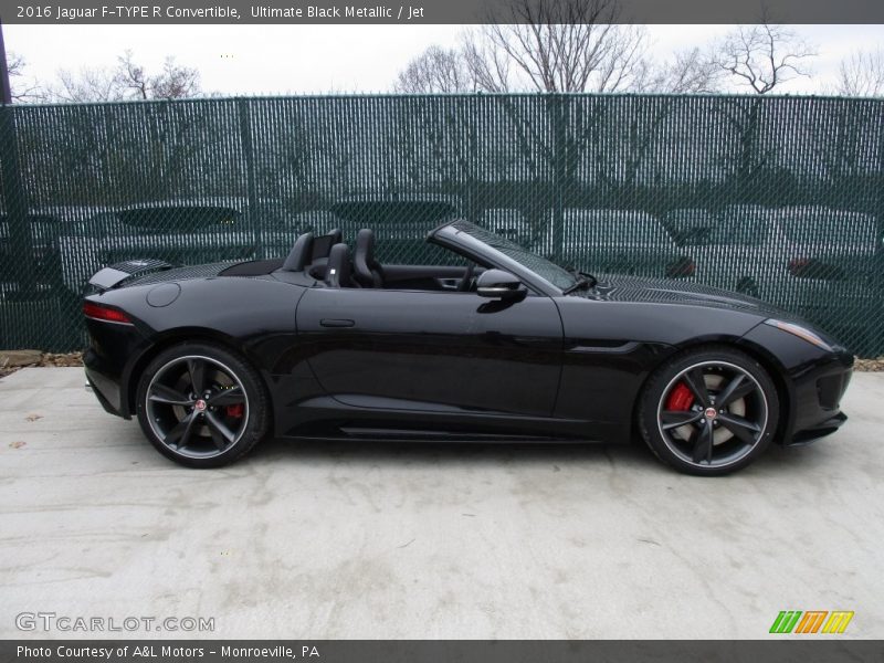  2016 F-TYPE R Convertible Ultimate Black Metallic