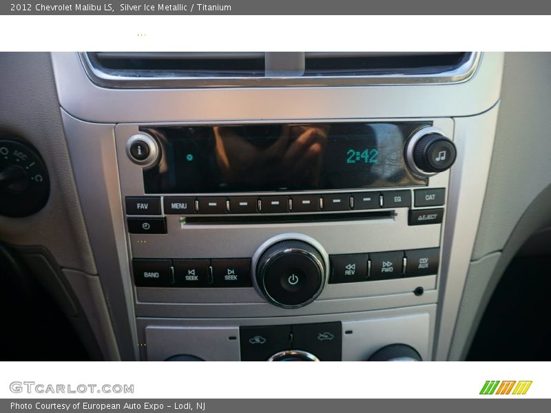 Silver Ice Metallic / Titanium 2012 Chevrolet Malibu LS