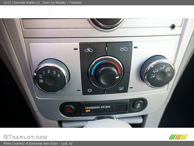 Silver Ice Metallic / Titanium 2012 Chevrolet Malibu LS