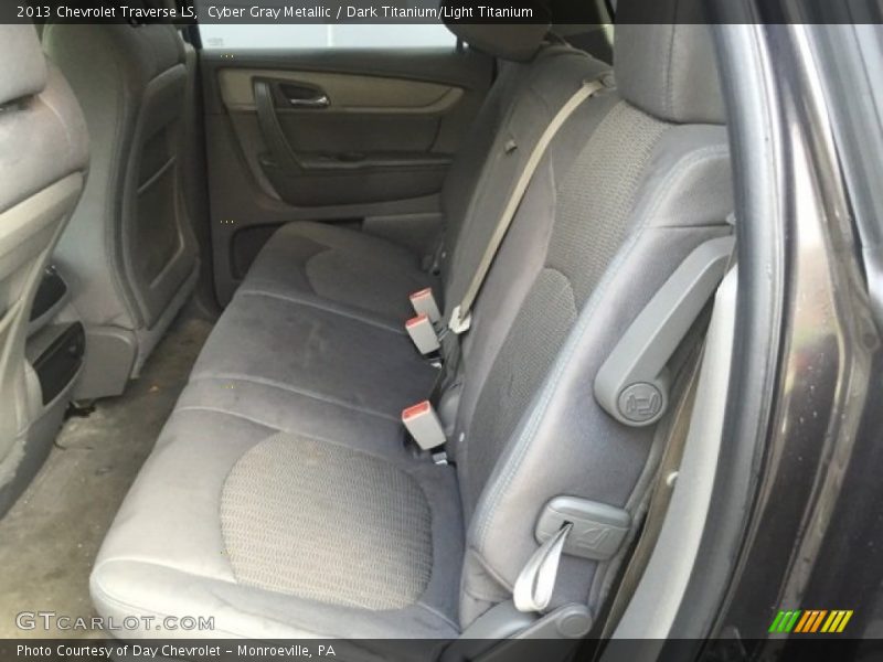 Cyber Gray Metallic / Dark Titanium/Light Titanium 2013 Chevrolet Traverse LS