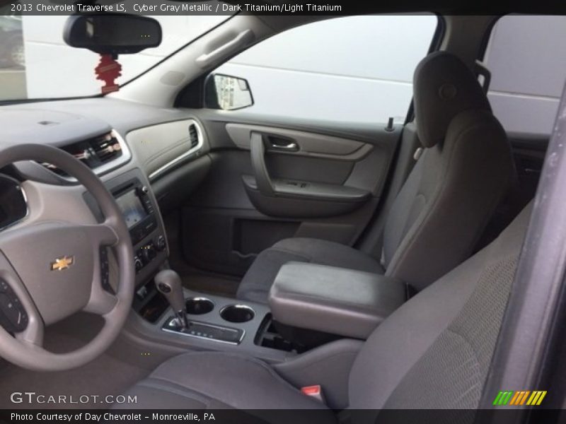 Cyber Gray Metallic / Dark Titanium/Light Titanium 2013 Chevrolet Traverse LS