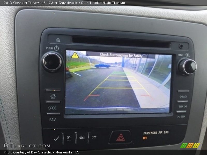 Cyber Gray Metallic / Dark Titanium/Light Titanium 2013 Chevrolet Traverse LS