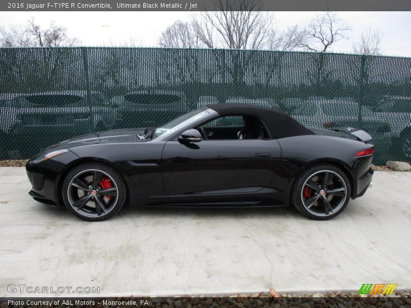  2016 F-TYPE R Convertible Ultimate Black Metallic