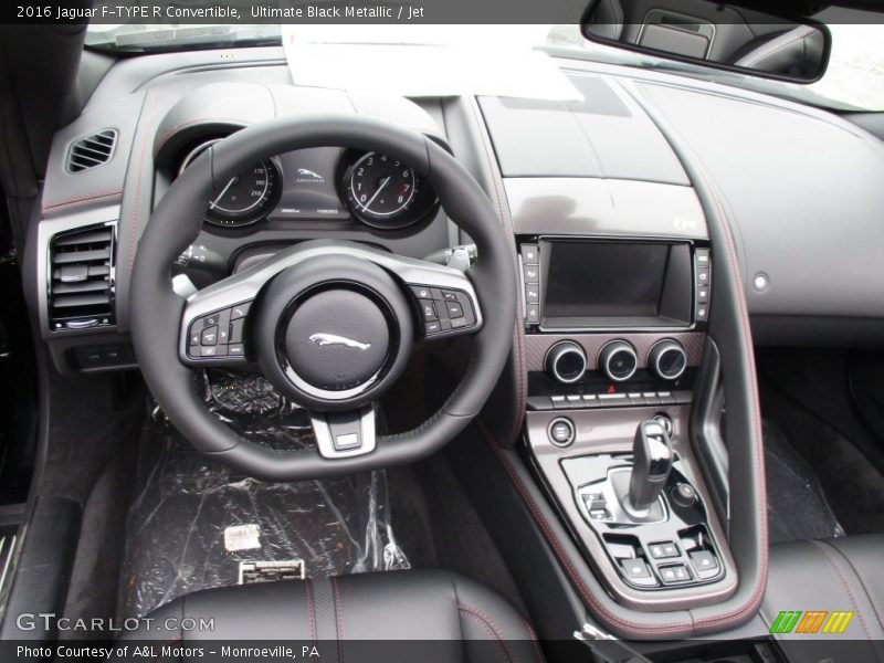 Dashboard of 2016 F-TYPE R Convertible