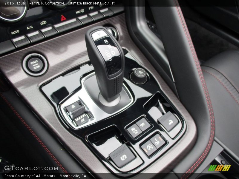  2016 F-TYPE R Convertible 8 Speed Automatic Shifter