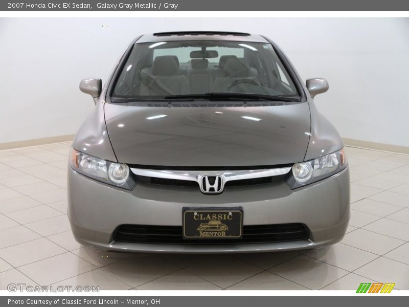 Galaxy Gray Metallic / Gray 2007 Honda Civic EX Sedan