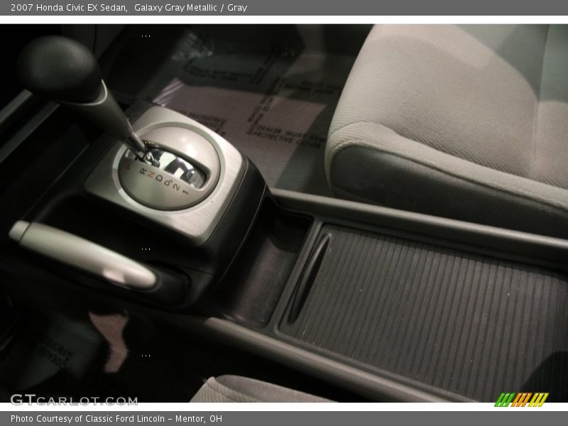 Galaxy Gray Metallic / Gray 2007 Honda Civic EX Sedan