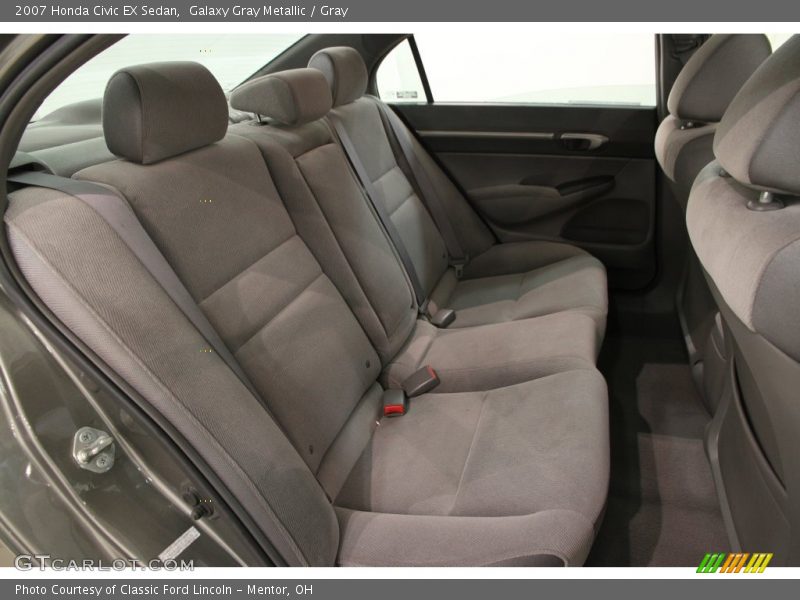 Galaxy Gray Metallic / Gray 2007 Honda Civic EX Sedan