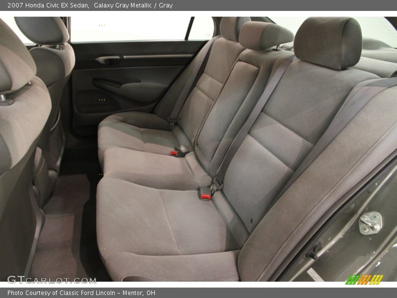 Galaxy Gray Metallic / Gray 2007 Honda Civic EX Sedan
