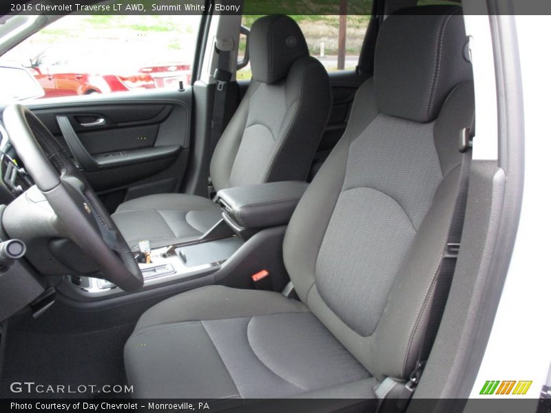 Summit White / Ebony 2016 Chevrolet Traverse LT AWD